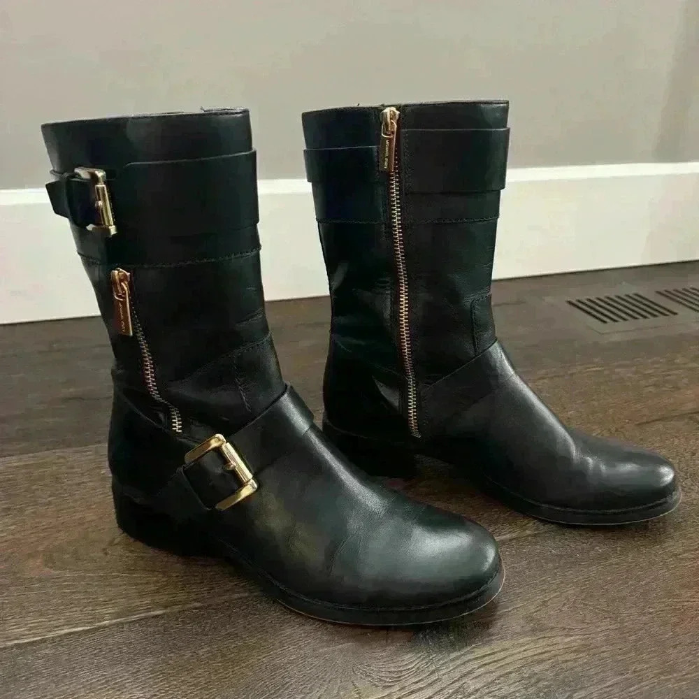 MICHAEL Michael Kors  Mid Calf Boot